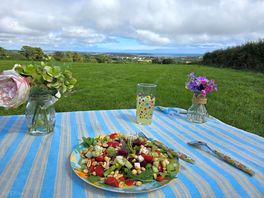 Lunch with a view.
