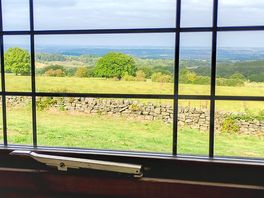 Morning view from our comfy double bed