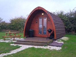 The pod at hulleys campsite.
