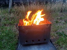 Cosy camp fire