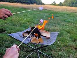 Toasting mashmallows