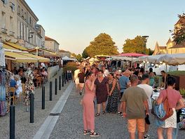 Market in town