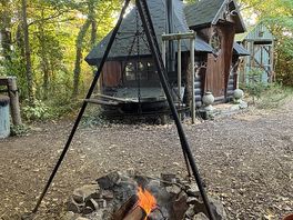 Morning fire