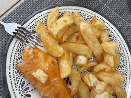 Fish and chips from whiteheads
