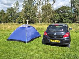 From the campsite
