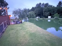 Lake at dusk