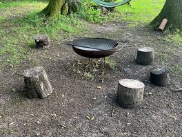 Fire pit area