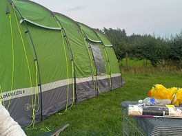 We had a massive tent and it was no issue