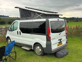 All set up looking at beautiful scenery