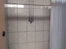 Shower, lots of space.