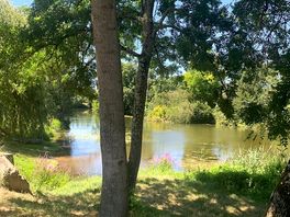 River beside campsite