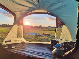 View from my tent.