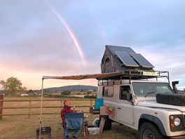 A rainbow over wrekin!