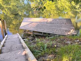 Swimming area and decking for sun bathing