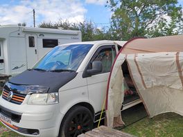 Nice size pitches, fitted our awning.