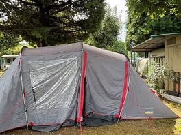 Tent pitch example