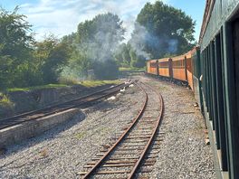Miniature train to le crotoy