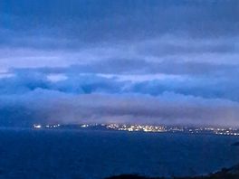 Weymouth from our night-time cliff walk