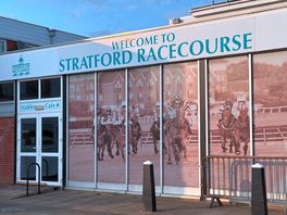 Racecourse entrance