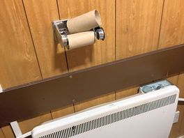No toilet roll