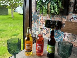 Delicious cider brewed onsite