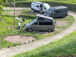 Pitched up