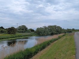 River witham adjacent to touring field