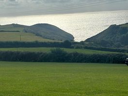 View in evening from our motorhome