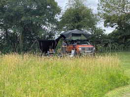 Our set up in the field