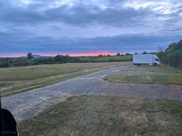 Sunset from site