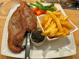 The lamb was cooked to perfection 😋