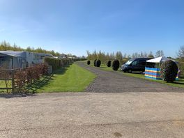 Gravel and grass pitches