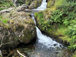 A walk up to the infinity pools