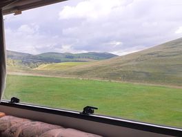 View to side from pitch