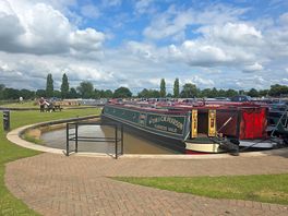 Some beautiful barges