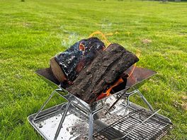 Campfire on site