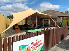On-site cafe bar & reception area