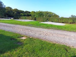 Hardstanding serviced pitch