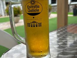 Ice cold beer in the bar, bar staff don’t talk much english but very friendly.