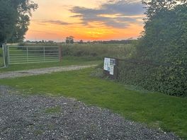 Sunset from pitch
