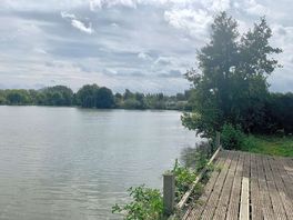 The lake near the campsite.