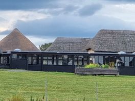 Roman villa viewed form the car parking field. will leave the rest a mystery!