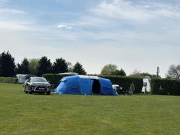Spacious area for our tent