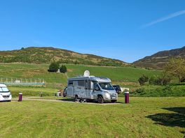 Fully serviced pitches - plenty of room for all sizes of unit.