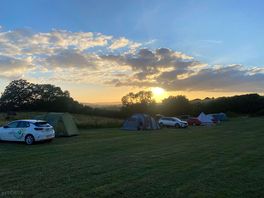 Beautiful view and sunset.
