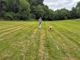 Huge fields to let the children lose
