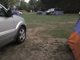 Part of the camp site