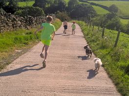 Farmers footpath