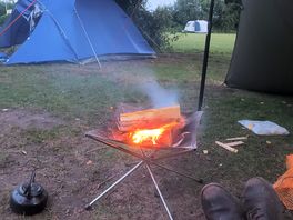 Lovely riverside camping