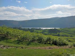 Walk along from styebeck towards pub.